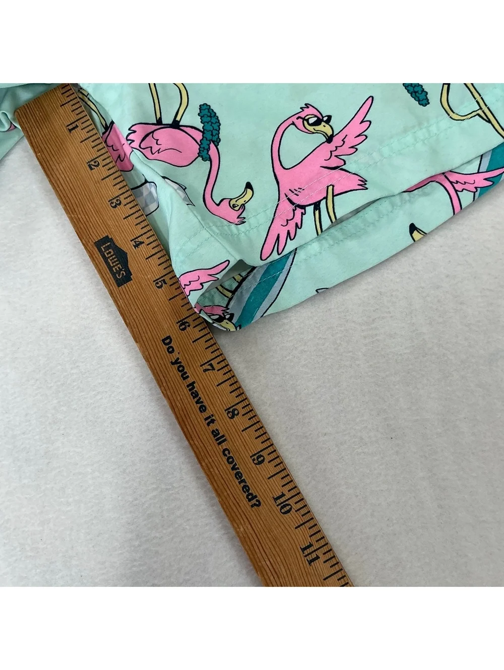 Old Navy Boys XL 14-16 Flamingo Surfboard Swim Trunks Beach Shorts